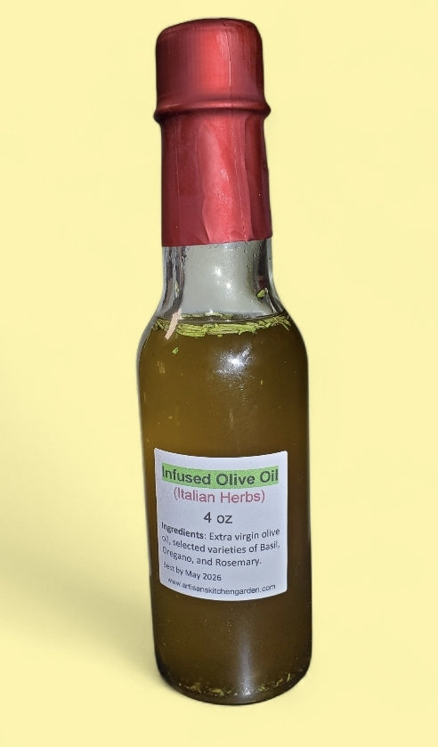 Infused Olive Oil (Italian herbs) 4 oz.