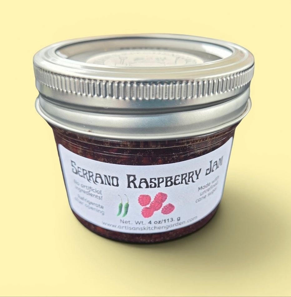 Serrano Raspberry (Mild) 4 oz