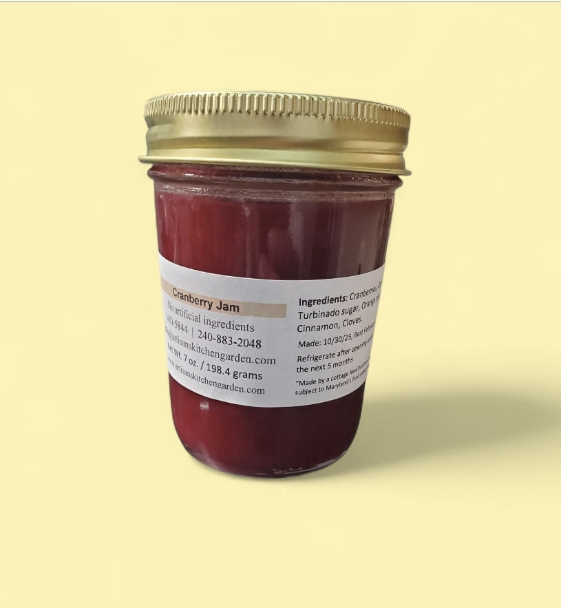 Salsa de arándanos (no picante) 14 oz – Orgánica y artesanal