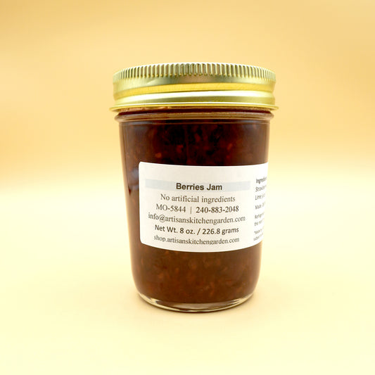 Berries Jam 8 oz