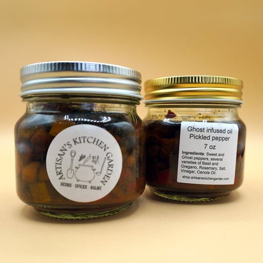 Ghost Infused Oil Pickled Pepper 7 oz