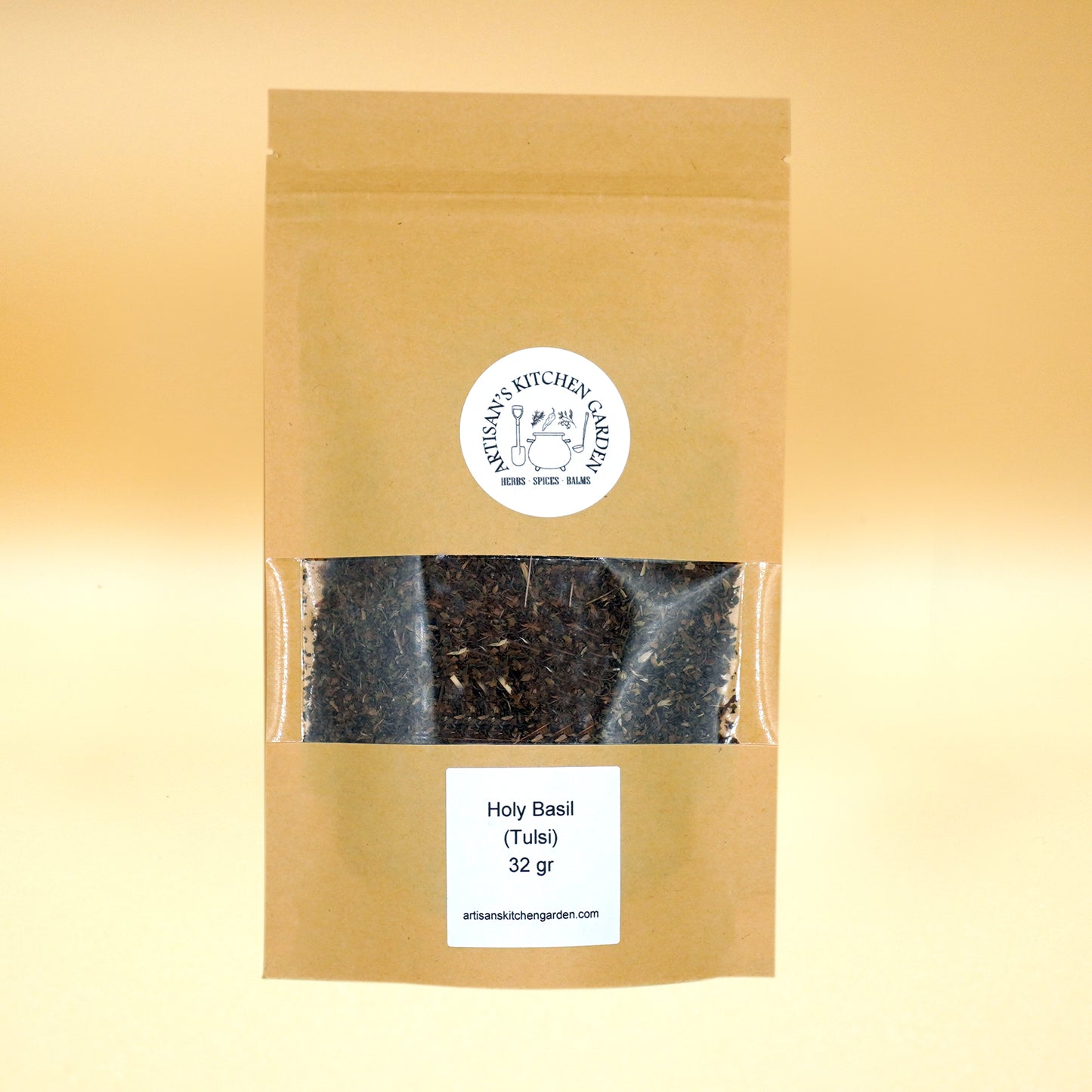 Hojas de Albahaca Santa 32 gr.