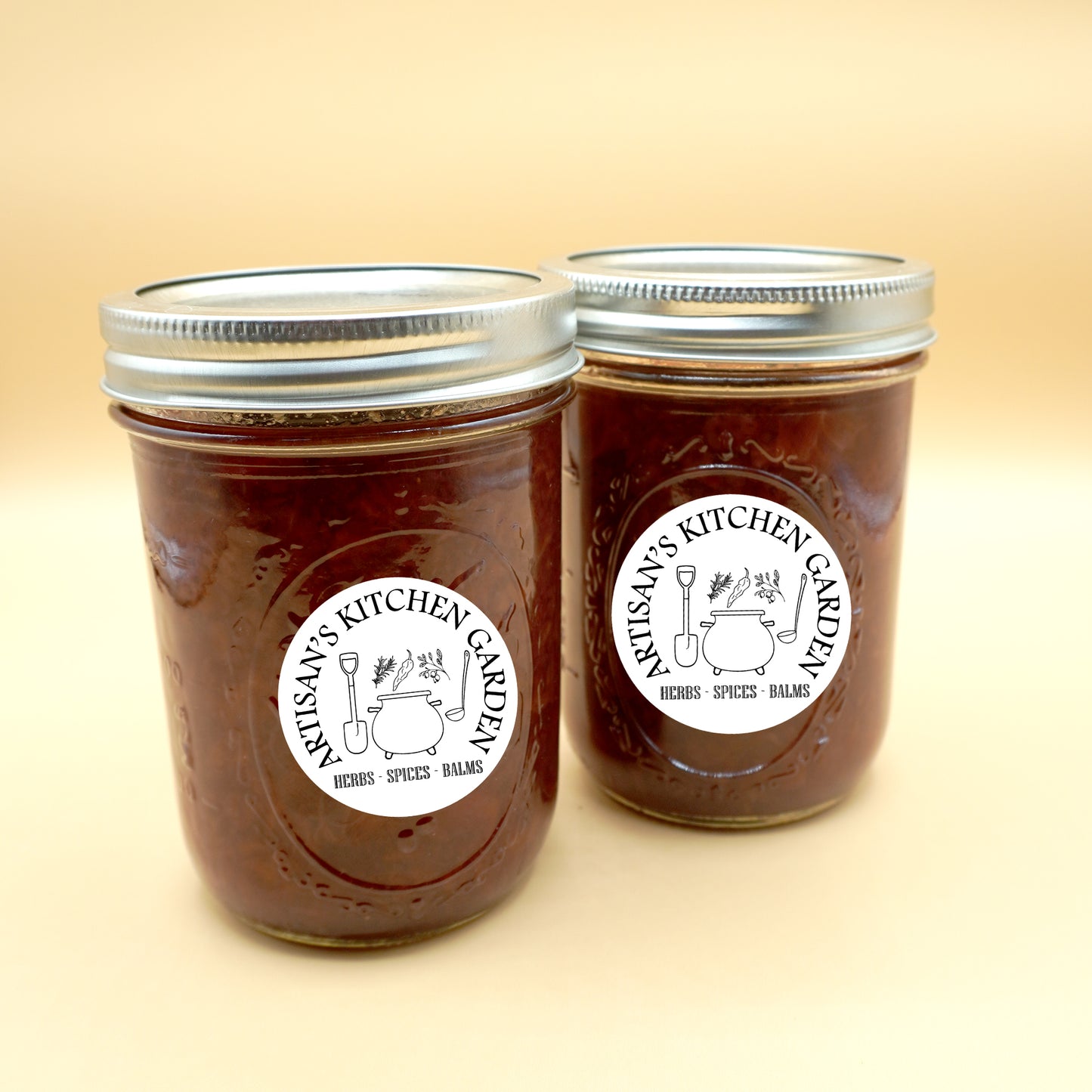 Cinnamon Peach Jam 8 oz