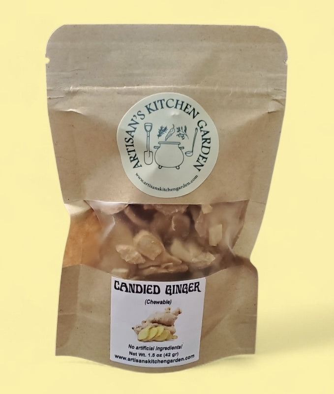 Caramelos de jengibre de 1.5 oz – Orgánicos y artesanales