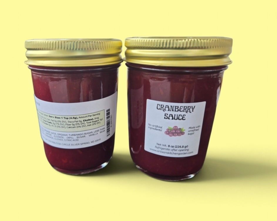 Cranberry Jam 8oz