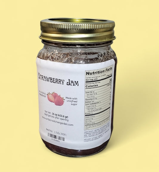 Strawberry Jam 16 oz