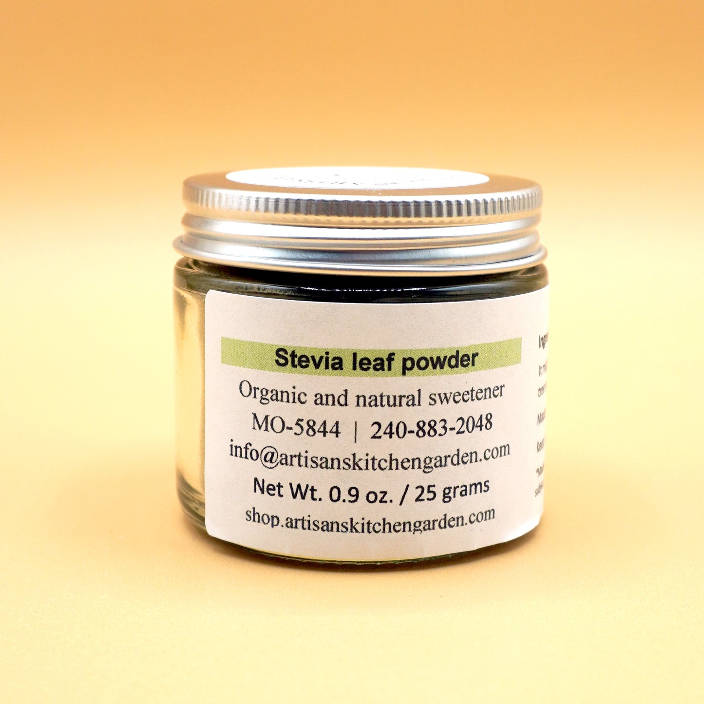 Stevia leaf powder